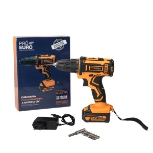 Parafusadeira Furadeira Sem Fio Bivolt 10mm 12v