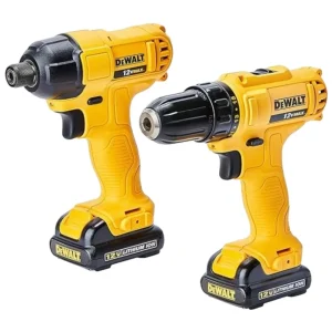 Combo Parafusadeira/Furadeira e Parafusadeira De Impacto 12V – DEWALT-DCK201C2