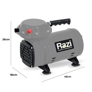 Compressor De Ar Direto 0,5cv 450w Rz-cadb Bivolt Razi - Image 4