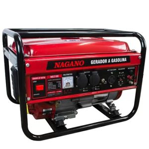 Gerador de Energia a Gasolina 3,6 KVA Monofásico Partida Manual – NG3100 – Nagano