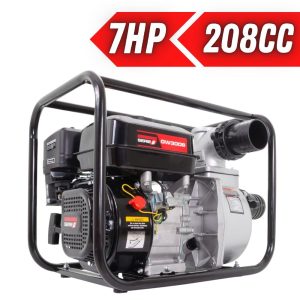 Motobomba Kawashima GW300B à Gasolina 3Pol 7HP Autoescorvante Partida Manual Para Água Limpa