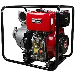 Motobomba Auto Escorvante a Diesel 10 HP 4 Pol Partida Elétrica - NMBD4E - Nagano