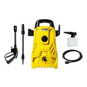Lavadora de Alta Pressão Karcher Compacta 1500 psi 1400W Amarelo/Preto