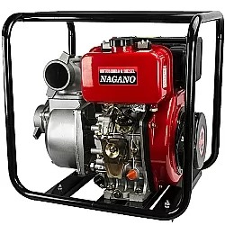 Motobomba a Diesel 7 HP 3 Pol Partida Manual - NMBD3 - Nagano